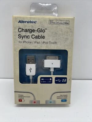 JETech USB Sync and Charging Cable for iPhone 4/4s - White - Image 1 of 3
