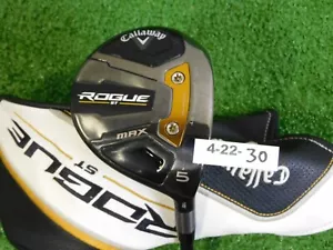 Callaway Rogue ST Max 18* 5 Wood Cypher 50 5.5 Regular Graphite w HC Excellent - Picture 1 of 6