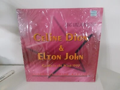 Celine Dion & Elton John Candle in the Wind 1997 Karaoke Laserdisc Foto 1 de 2