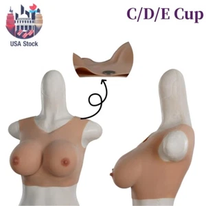Plato de moldes de mama de silicona KonwU EE. UU. Stock F taza para hombre travesti boobs - Imagen 1 de 20
