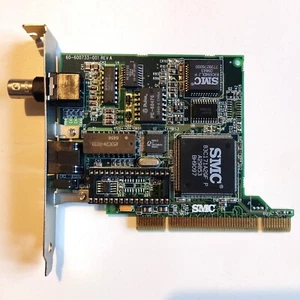SMC 60-600733-001 Ethernet / LAN / PCI Netzwerkkarte RJ45 BNC COMBO - Bild 1 von 2