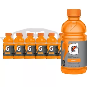 Gatorade Thirst Quencher Sports Drink, Orange, 12 Fl Oz (Pack of 12), Electrolyt - Picture 1 of 1