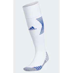 $18 ADIDAS Team Speed II Cushion Soccer Socks Unisex Small Aeroready Wht/Blu NWT - Picture 1 of 4