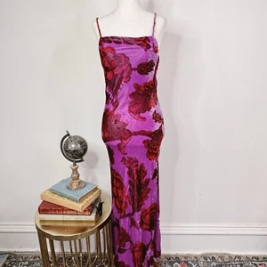 Vestido sin Mangas RHODE Mujer Jemima Floral Terciopelo Camelia Vid Crocus Talla 0 Colorido - Imagen 1 de 11