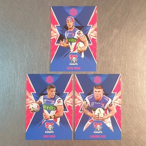 NRL 2025 Best & Less Newcastle Knights 3 Card Base Team Set - Picture 1 of 2