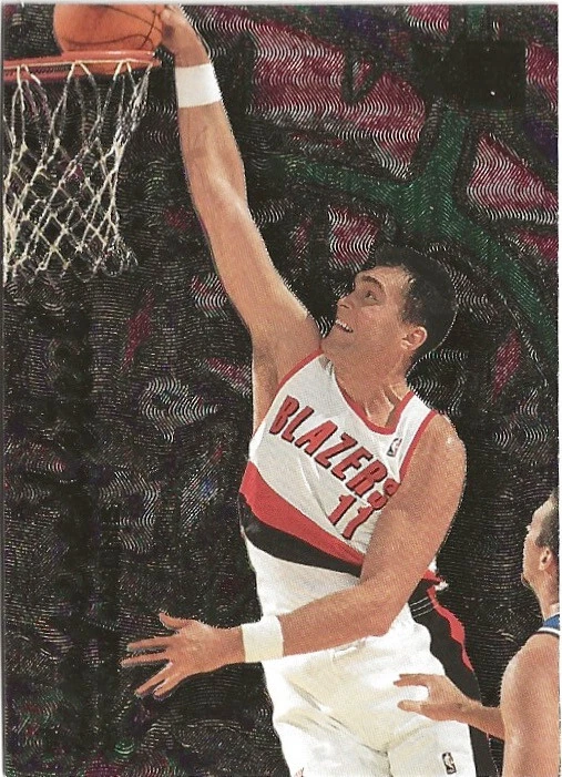 1995-96 Fleer Metal Arvydas Sabonis Tempered Steel SP RC - Image 1 of 1