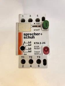 Lot of 6 New NOS Shrecher+Schuh KTA 3-25 Cuircut Breaker Motor Starter Protector - Picture 1 of 6