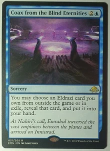 Coax from the Blind Eternities - 051/205 - Rare - Magic The Gathering - ML - Picture 1 of 2