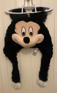 Disney Mickey Mouse Hat Pillow Pets Plush Black  Age 3 And Up - Picture 1 of 9