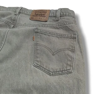 Vintage Levi's 550 Orange Tab Mens 38 x 30 Tan Khaki Jeans Relaxed Fit USA Made - Picture 1 of 10