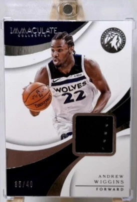 PANINI 2017-18 PANINI-IMMACULATE COLLECTION BASKETBALL ANDREW WIGGINS New - Image 1 of 2