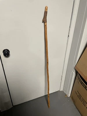 Antique Walking Stick 53 Inch Hand Crafted Hiking Vintage - Image 1 of 4