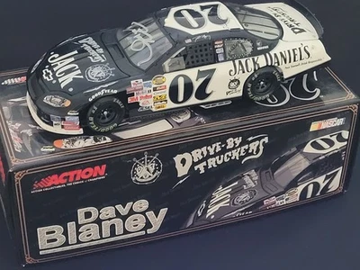 2005 Dave Blaney #07 Jack Daniels/Drive By Truckers Signed Action 1:24 Diecast - Image 1 of 4