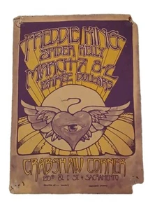Freddie King 1973 Concert Original Handbill Heavy Use But Wow!! - Picture 1 of 9