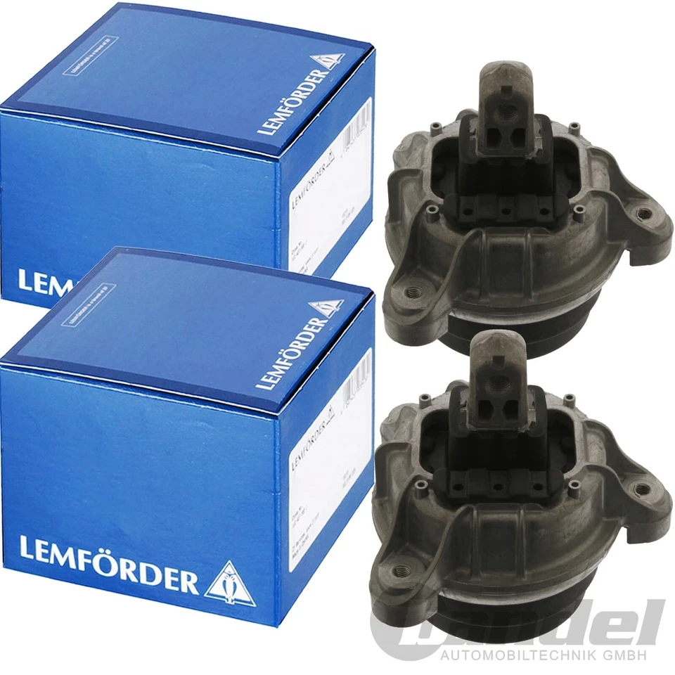 2x LEMFÖRDER MOTORLAGER passend für BMW 5er F07 F10 F11 TOURING GRAN TOURISMO - Bild 1 von 1