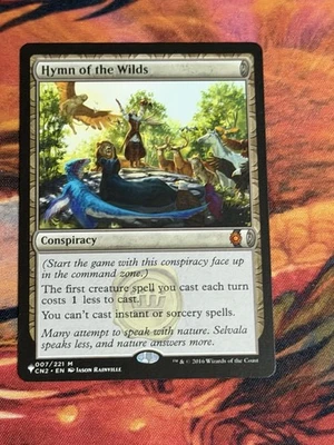 Hymn of the Wilds - MTG Conspiracy: Take the Crown - NM - Image 1 of 4