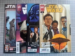 Marvel Star Wars #3 2025 A Cover + 3 Vars Christopher Act Fig, Pagulyan, Sprouse - Picture 1 of 3