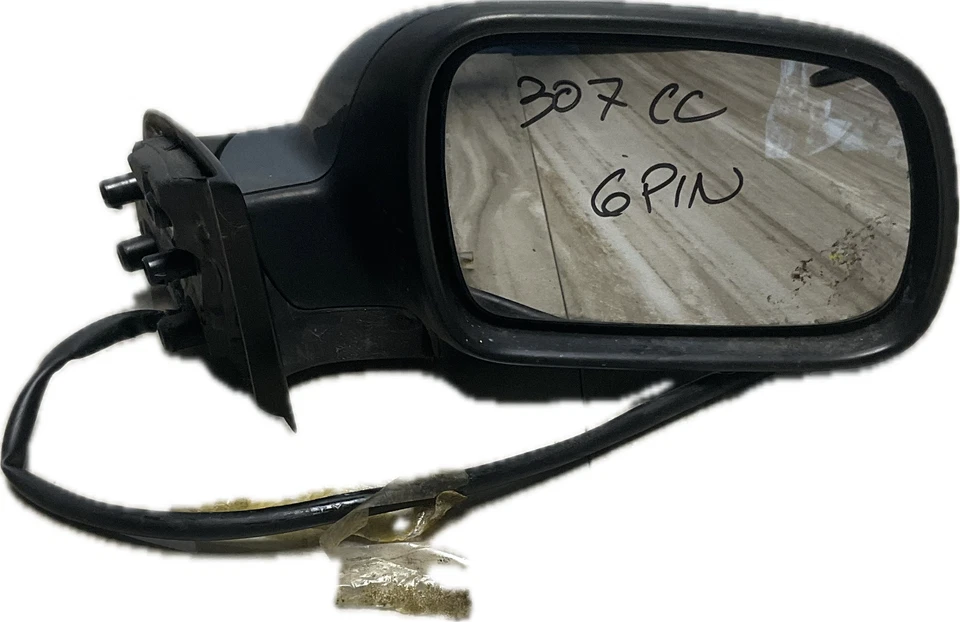 Specchio retrovisore destro per modello PEUGEOT 307CC anno 2005 6 pin elettrico - Immagine 1 di 4