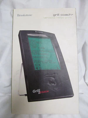 Nuevo Brookstone Grill Coach Barbacoa Barbacoa Guía Electrónica MÁS DE 300 RECETAS Foto 1 de 3