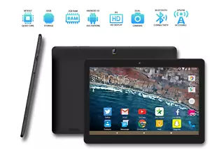 Innovate 10: 10.1" Android 10 Tablet 2GB RAM 32GB Storage Dual Cameras - Picture 1 of 7