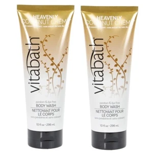 Vitabath Heavenly Coconut Creme Duschgel 10 Unzen - {DOPPELPACK} - Bild 1 von 4