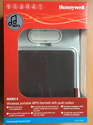 Friedland Novar Funk Gong Set 200m 90dB MP3 Lichtring silbergrau DC917SGL - Bild 1 von 3