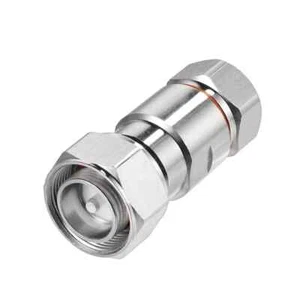 Conector coaxial PIM bajo recto enchufe 50 ohmios 4,3/10 para cable superflexible 1/2 - Imagen 1 de 4