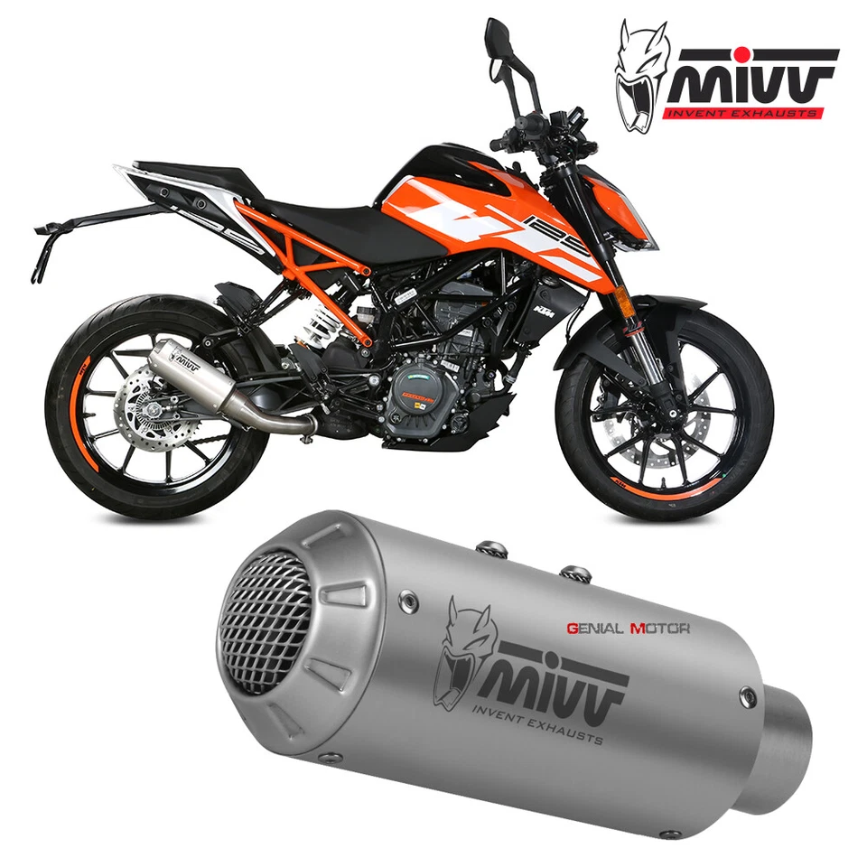 Kt.019.sm3x Scarico Mivv KTM 390 Duke - 2017