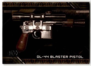 2017 Star Wars Topps Galactic Files Reborn Weapons DL-44 #W-3
