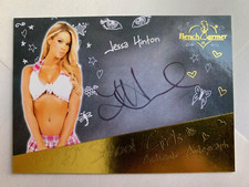 2018 BENCHWARMER HOT FOR TEACHER JESSA HINTON SCHOOL GIRLS AUTOGRAPH CARD