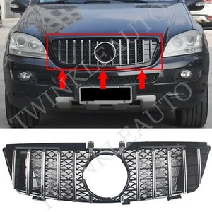 Parrilla para parachoques delantero para Mercedes Benz Clase ML W164 ML350 2005-2008 - Imagen 1 de 14