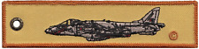 Harrier Joint Strike Force RAF / FAA Double-Sided Embroidered Cloth Keyring