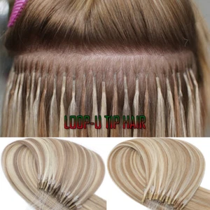 50 x 1 Gramm Keratin Bonding Microring Loop Echthaar Extensions Haarverlängerung - Bild 1 von 14