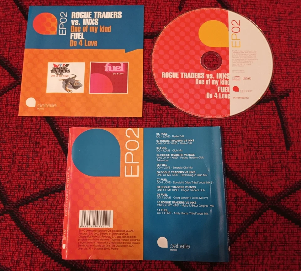 ROGUE TRADERS vs. INXS **One Of My Kind** / FUEL **Do For Love** 2003 SPAIN CD - Image 1 of 1