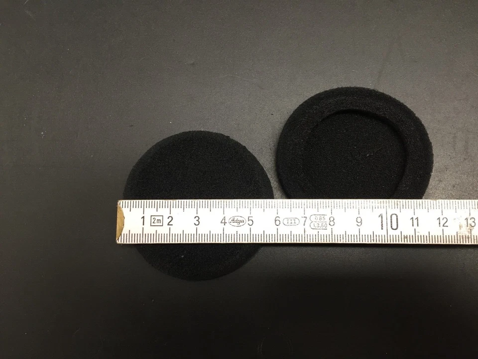 2 Schaumstoff Ohrpolster 55-60 mm für Sony, Sennheiser, Philips, Asus, Medion - Bild 1 von 1