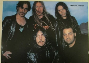 MONSTER MAGNET ~ Vintage early pic of the guys 1990's ~ Magazine Page PINUP - Picture 1 of 1