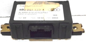 VW GOLF MK4 BEETLE SEAT AUDI A3 A4 A6 A8 98-05 ALARM CONTROL MODULE 4B0951173 - Picture 1 of 3