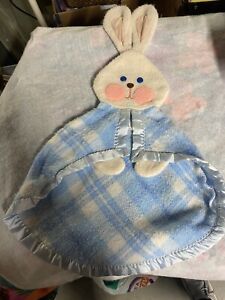 1979 Fisher Price Bunny Lovey Security Blanket