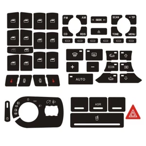 For A3 8P 2004 2008 Radio Clima Button Repair Sticker Easy Installation - Picture 1 of 9