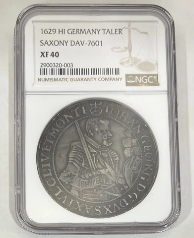 1629 Hi Germany Taker Saxony Dav-7601 XF 40 Cover