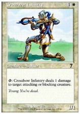 Crossbow Infantry X4 (7th Edition) MTG (NM) *CCGHouse* Magic