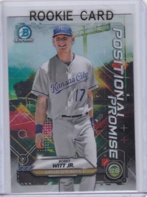 BOBBY WITT JR. ROOKIE CARD 2021 Bowman Chrome Insert KANSAS CITY ROYALS MLB RC! - Image 1 of 2