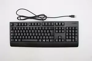 Lenovo ThinkStation P5 USB Wired Keyboard Dutch Black 00XH693 - Picture 1 of 2