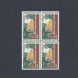 American Forests Conservation - Vintage Mint Set of 4 Stamps 67 Years Old! - Picture 1 of 2