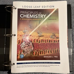 Principles of Chemistry : A Molecular Approach, Loose-Leaf Edition Nivaldo 2020 - Picture 1 of 2