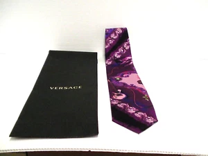 GIANNI VERSACE MEDUSA / CORBATA 100% SEDA HOMBRE colección rara  - Imagen 1 de 6