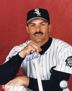 Jose Valentine Signed Autographed 8x10 Photo White Sox - Picture 1 of 1