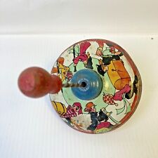 Fern Bissel Peat Ohio Art Tin Spinning Top with Pirates C3-76 