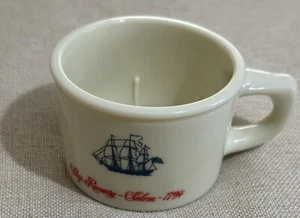 Taza de afeitar de especias antiguas de colección Early American Ship Recovery Salem 1794 - Imagen 1 de 6