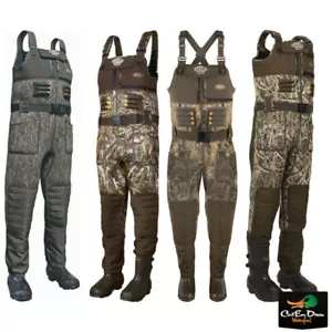 DRAKE WATERFOWL LST EQWADER WADING SYSTEM NEOPRENE 2.0 CAMO CHEST WADERS - Picture 1 of 13